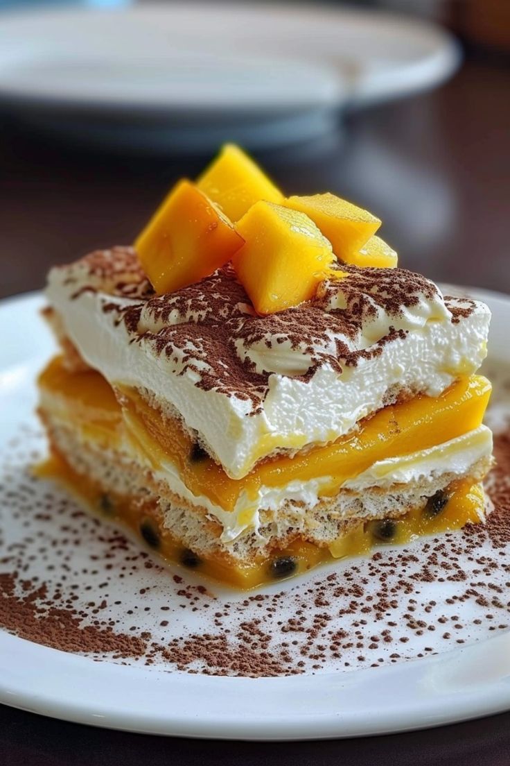 Passionfruit Tiramisu